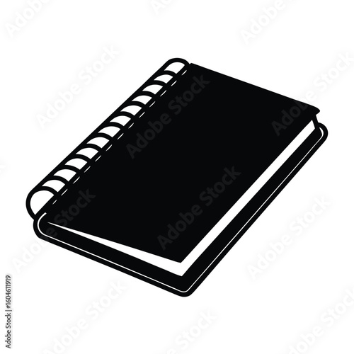 Interior designer element isolated sketchpad on white background