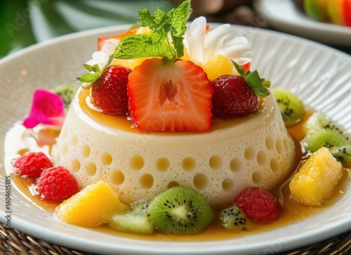 Exotic Fruit Panna Cotta