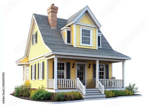 Yellow House Exterior
