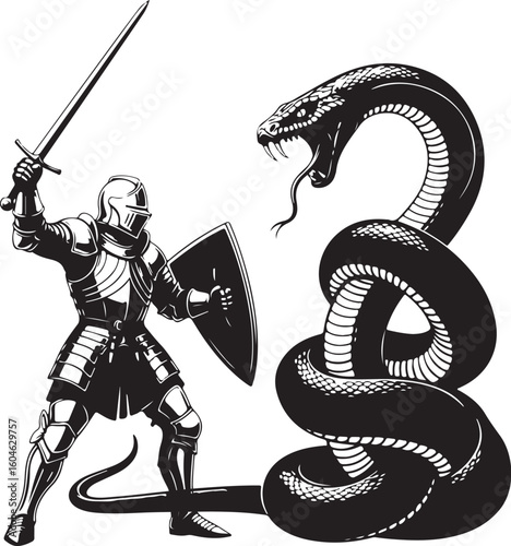Fighter vs Snake