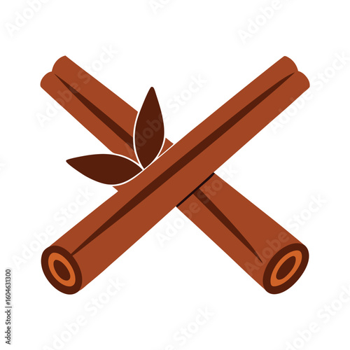  Cinnamon Sticks vector 
