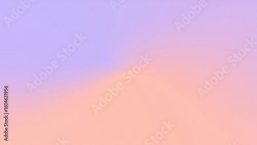 Soft Pastel Gradient Background: Lavender to Peach Color Blend