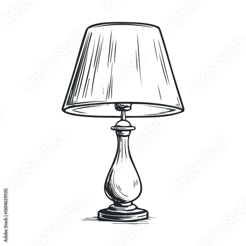 Elegant table lamp design for home decoration and lighting