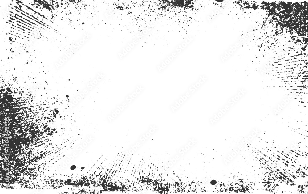 Fototapeta premium Scratched Grunge Urban Background Texture Vector. Dust Overlay Distress Grainy Grungy Effect. Dotted halftone gradient texture. transparent background.