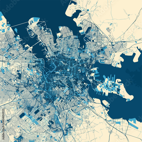 Boston city map