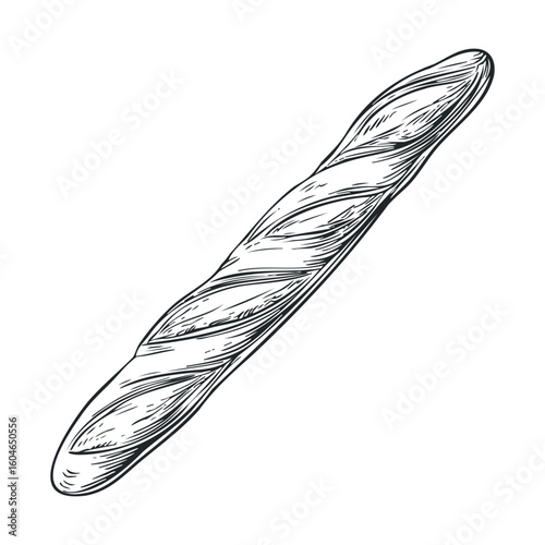 Artisan bread stick for culinary creations and gourmet meals
