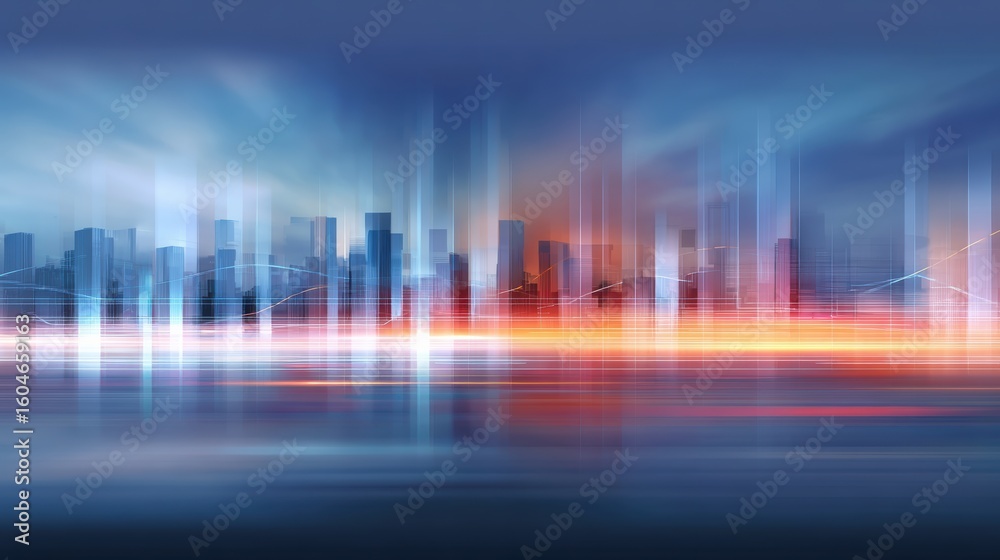 Fototapeta premium abstract blue background