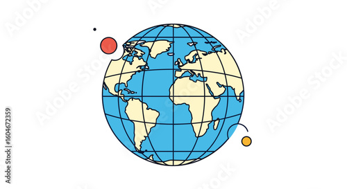 Exploring our planet understanding earths geography and orbital mechanics through visual representation