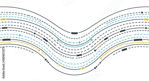 Visualizing complex roadways dynamic lane configuration for enhanced traffic flow optimization