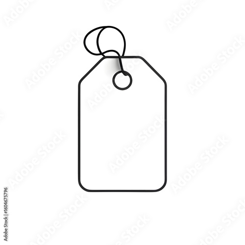 Tag Icon, Price Tag Shape PNG