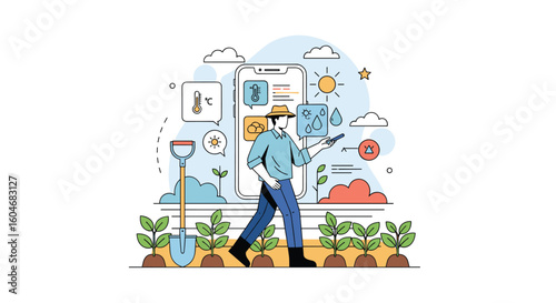 Sustainable Agriculture Practices Enhancing Crop Yields and Environmental Health Through Smart Farming Technology