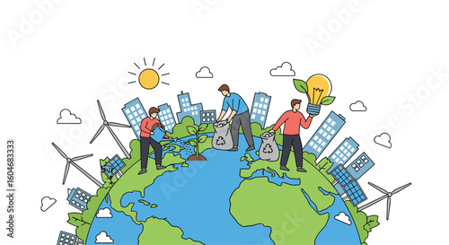 Sustainable Energy Solutions for a Greener Future and Global Environmental Protection