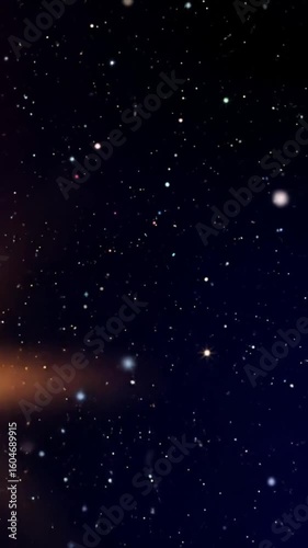 Wallpaper Mural Dark starry night sky background Torontodigital.ca