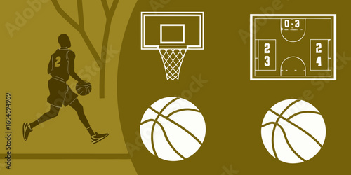 tennis player and ball