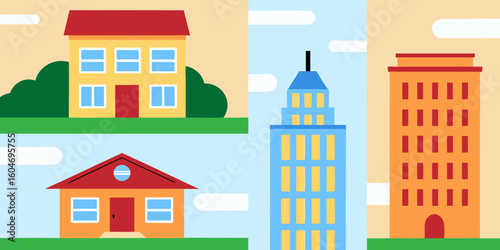 vector illustration of a house