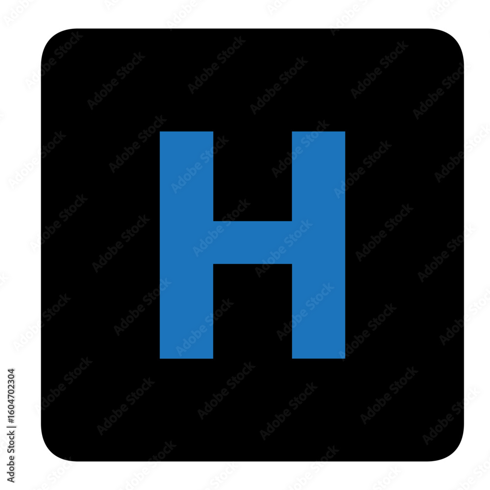 Obraz premium icon h