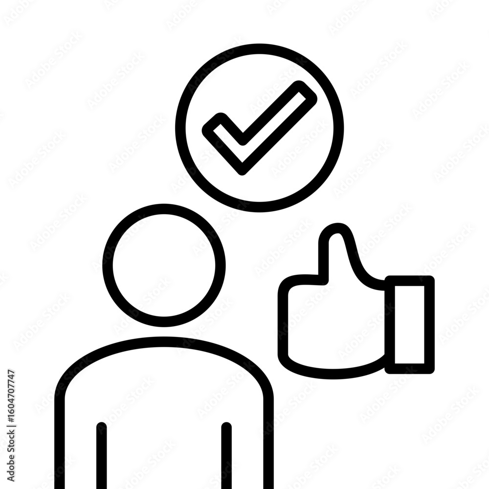 Obraz premium Service Rating Icon