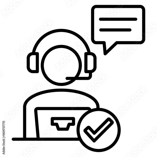 Customer Service  Icon