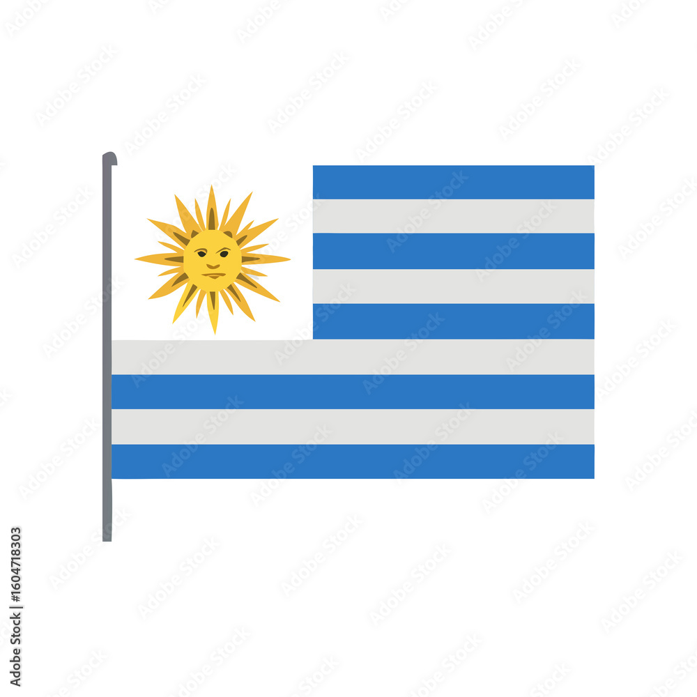 Fototapeta premium flag of argentina