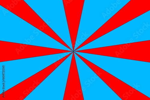 Abstract background of lollipop pattern with red and blue colors