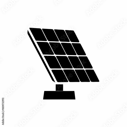 creative details solar panel icon vector illustration