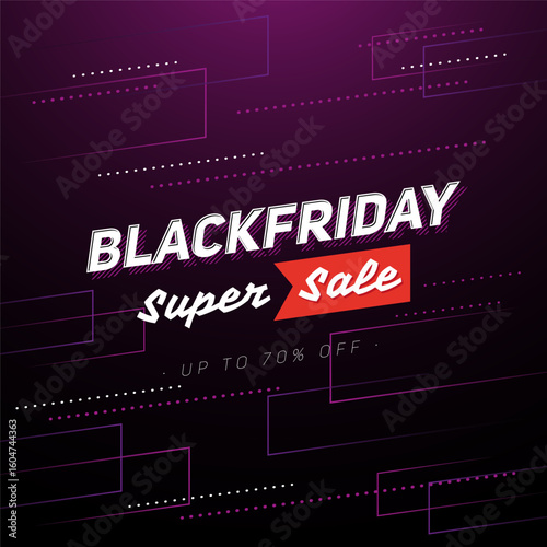 Bold, eye-grabbing, and built for impact—this Black Friday banner bursts with urgency and style. Ideal for e-commerce brands, promotional campaigns, and seasonal advertising that needs to convert fast