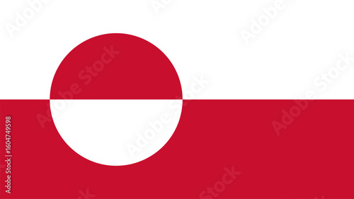 Symbol of national pride and identity in Greenland's flag design