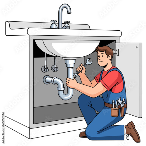 plumber with plunger