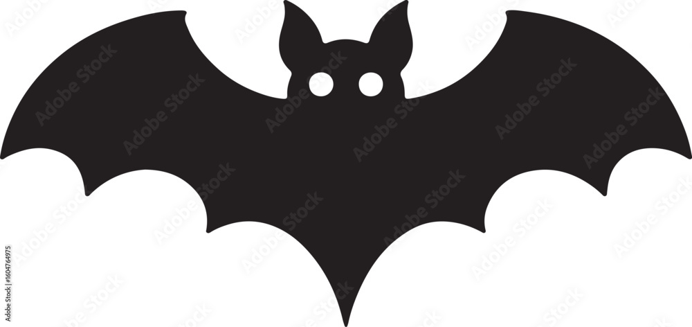 Fototapeta premium Vampire Bat Silhouette Design Pack
