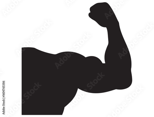 ARM MUSCLE SILHOUETTE