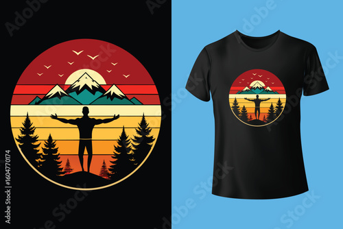 Once you become fearless, life becomes limitless t-shirt design. Colorful and fashionable t-shirt design for man and women.