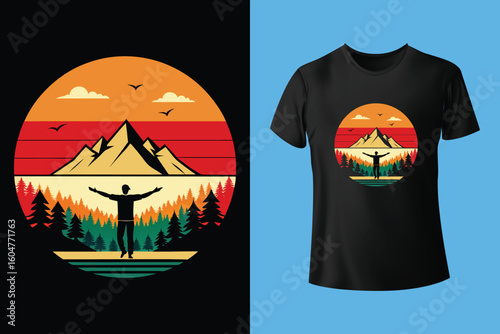 Once you become fearless, life becomes limitless t-shirt design. Colorful and fashionable t-shirt design for man and women.