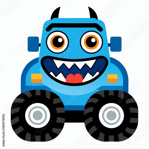funny cartoon robot