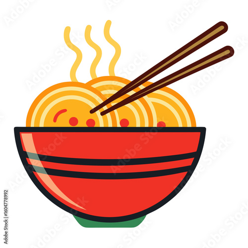 bowl with chopsticks