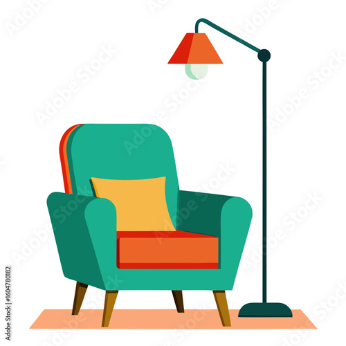 sofa and armchair