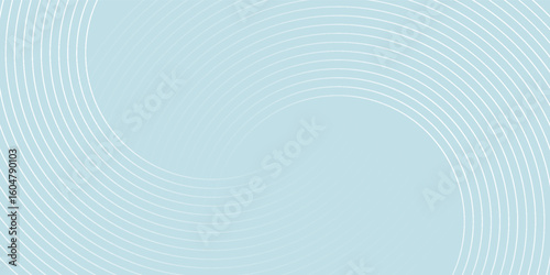 Modern abstract background. Glossy white gradient circle lines. Minimal geometric pattern. Simple graphic elements. Futuristic concept.