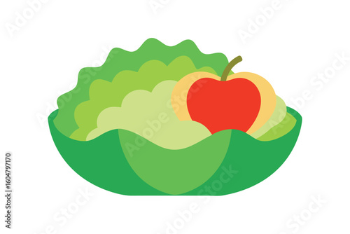 Cabbage And Apple Salad With Poppy Seed Dressing