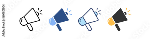 Promotion Icon Set Multiple Style Collection