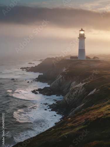 lighthouse on the coast