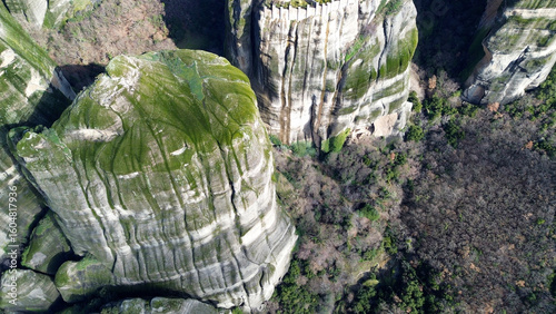 Meteora is a rocky region w...