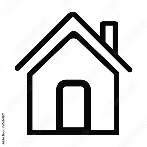 house icon on white background