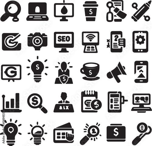 Business and Marketing Icons Set