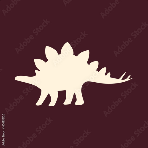 Dinosaur trendy useful important vector Illustration design ravishing colorful background