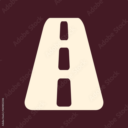 Road trendy useful important vector Illustration design ravishing colorful background