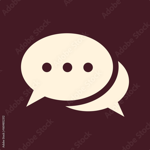 Chatting trendy useful important vector Illustration design ravishing colorful background