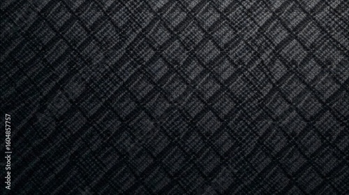 Wallpaper Mural Dark Gray Textured Fabric with Diagonal Pattern, Ideal for Backgrounds and Design Projects Torontodigital.ca