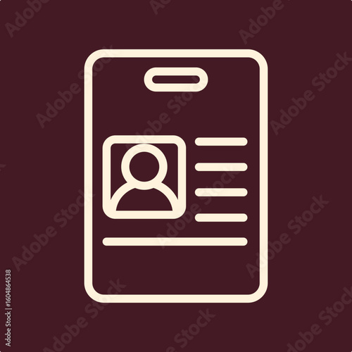 Name tag trendy useful important vector Illustration design fascinating colorful background
