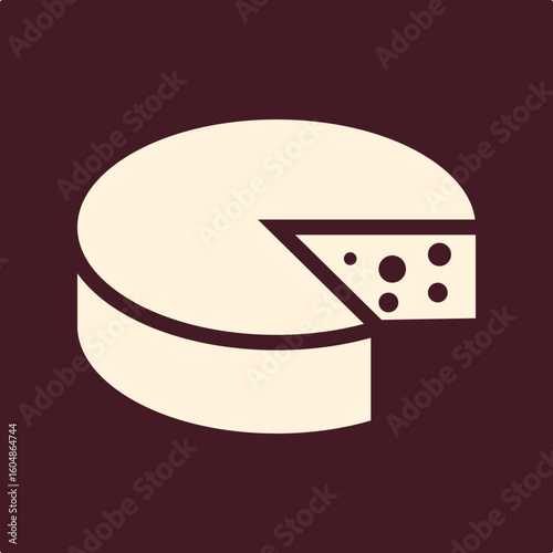 Cheese trendy useful important vector Illustration design fascinating colorful background