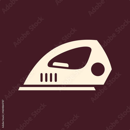 Iron trendy useful important vector Illustration design fascinating colorful background