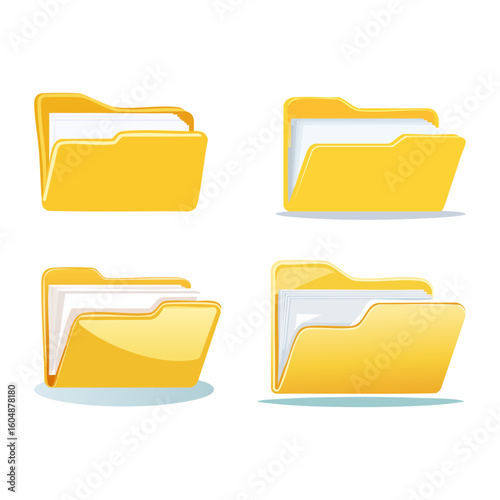 folders simple icon